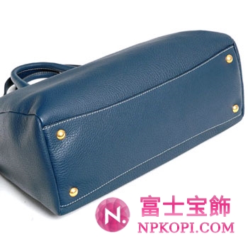 プラダ（PRADA）VIT.DAINO　レディース2wayトートバッグ　ブルー　BL0778-BBE-016 